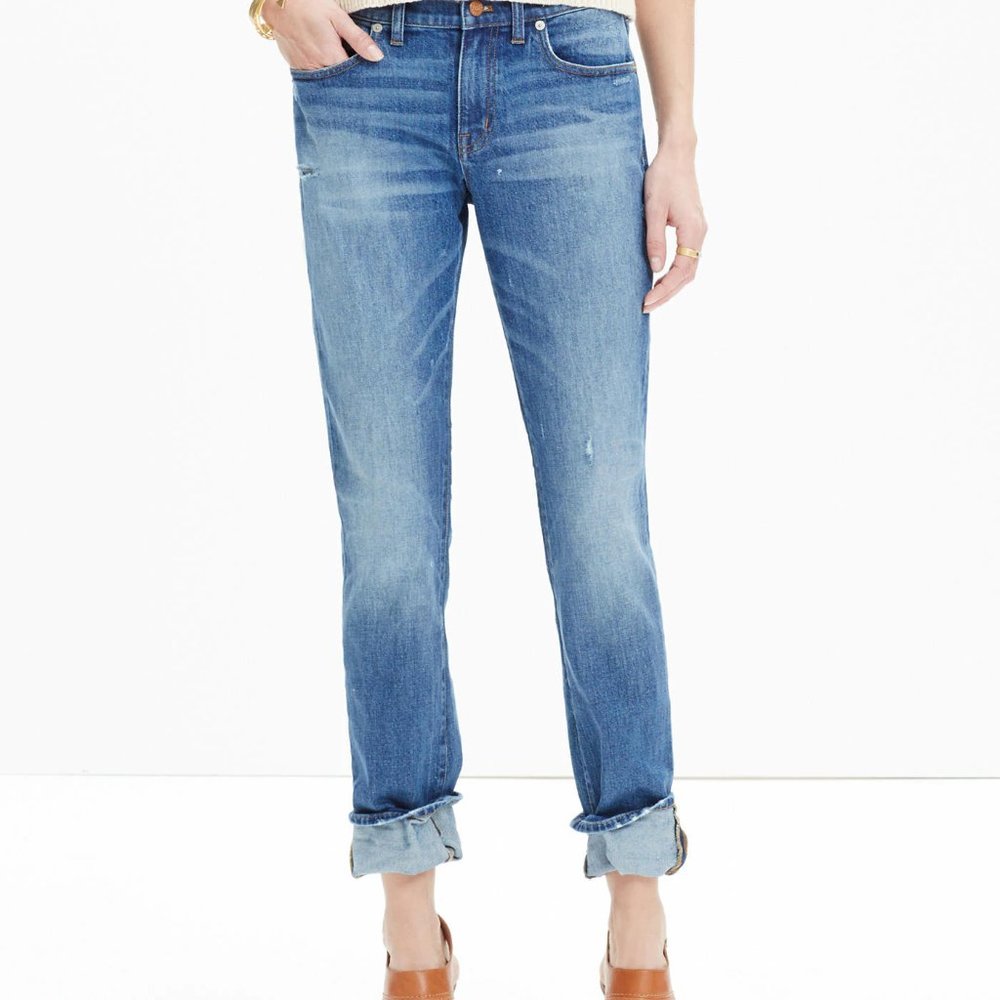 Madewell The Slim Boyjean in Hatfield Wash